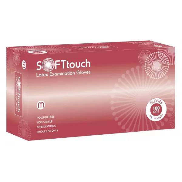 ΕΞΕΤΑΣΤΙΚΑ ΓΑΝΤΙΑ SOFT TOUCH LATEX ΛΕΥΚΟ ΧΩΡΙΣ ΠΟΥΔΡΑ